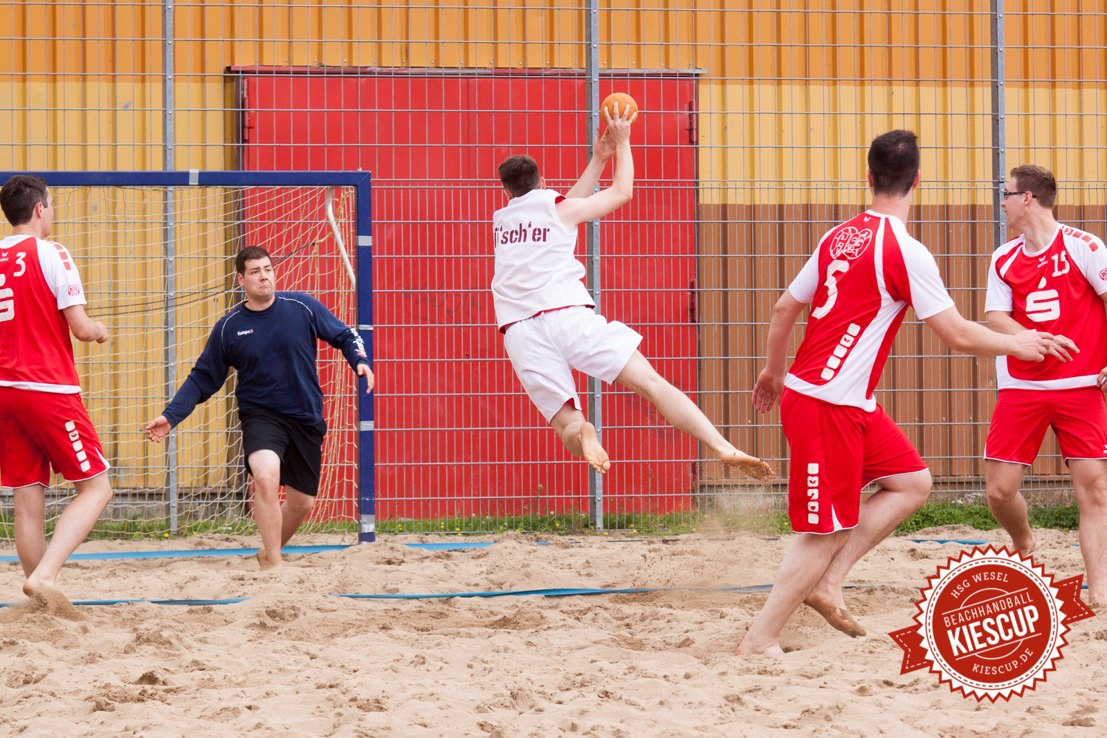 Beachhandball Senioren-Turnier Wesel Kiescup 2014