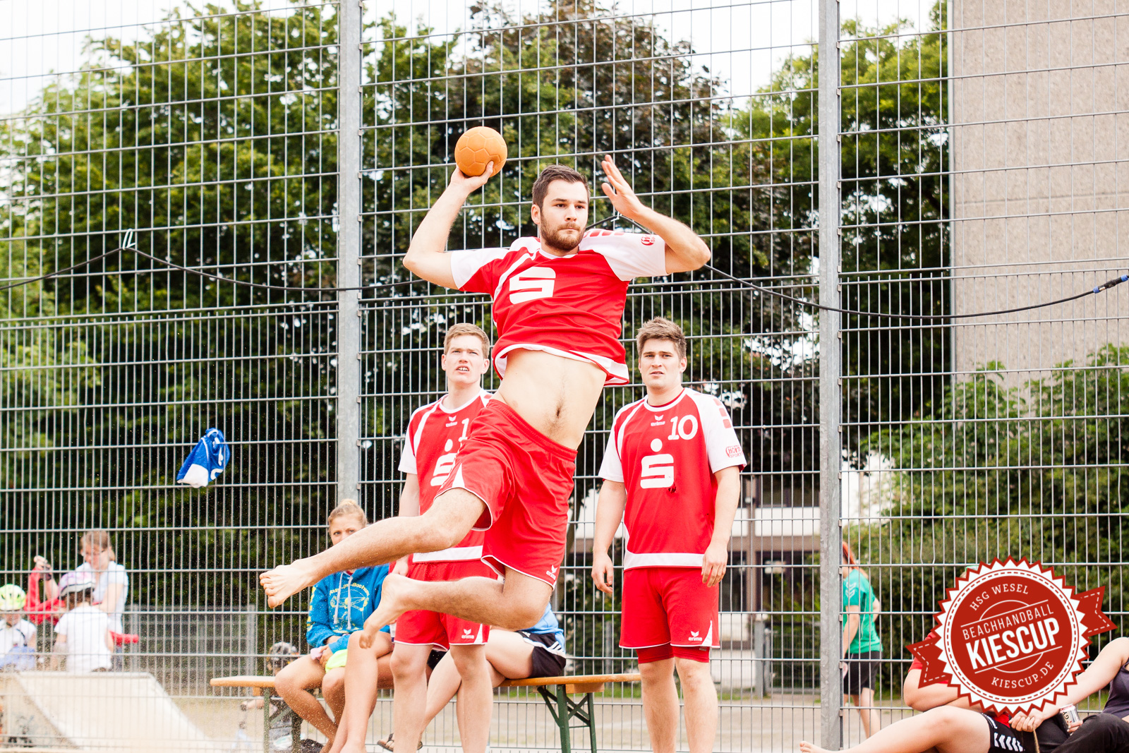 Beachhandball Senioren-Turnier Wesel Kiescup 2014