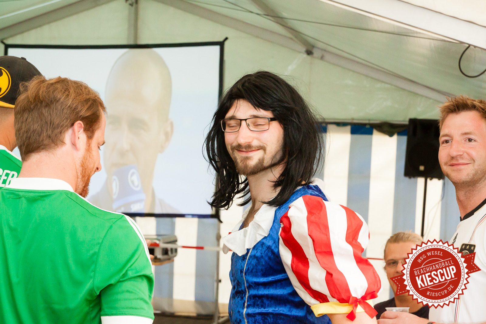 Beachhandball Senioren-Turnier Wesel Kiescup 2014