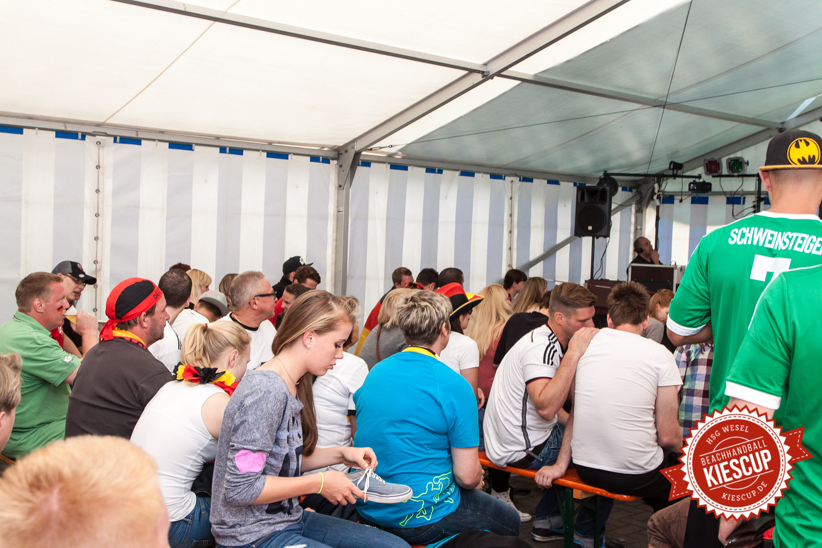 Beachhandball Senioren-Turnier Wesel Kiescup 2014