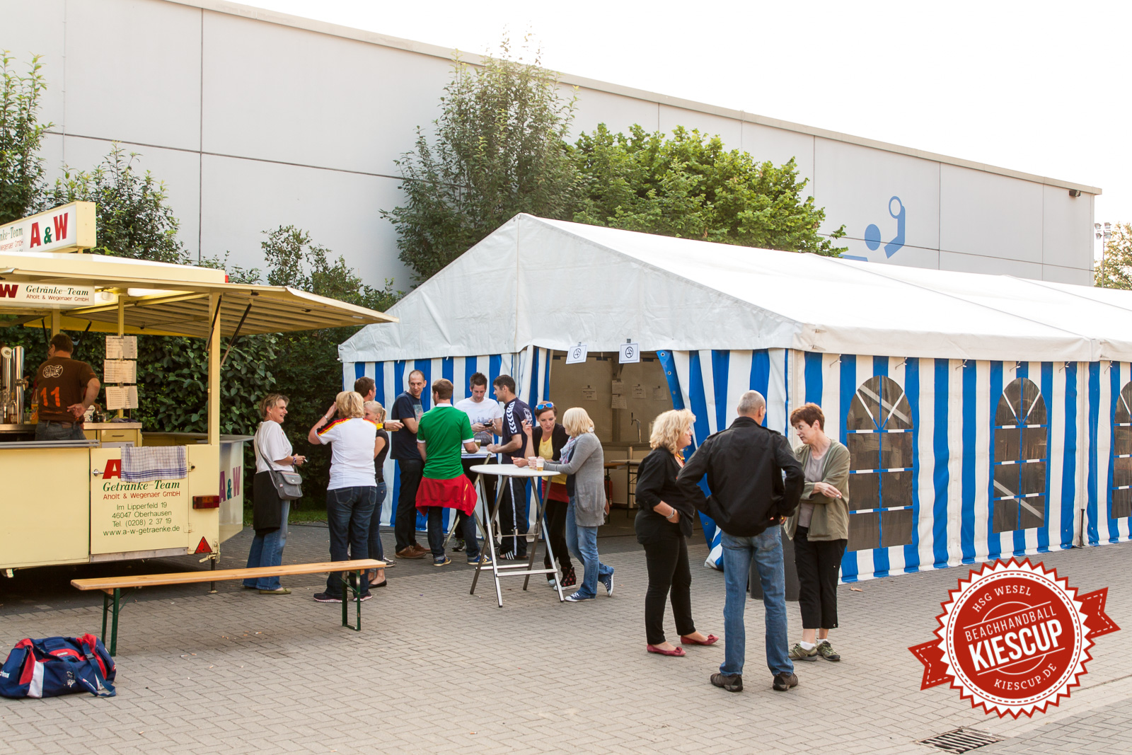 Beachhandball Senioren-Turnier Wesel Kiescup 2014