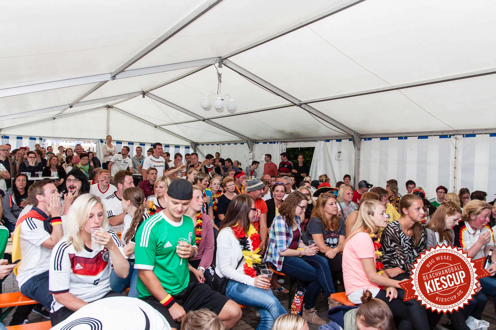 Beachhandball Senioren-Turnier Wesel Kiescup 2014