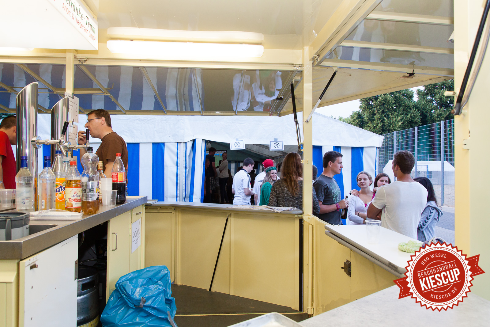 Beachhandball Senioren-Turnier Wesel Kiescup 2014