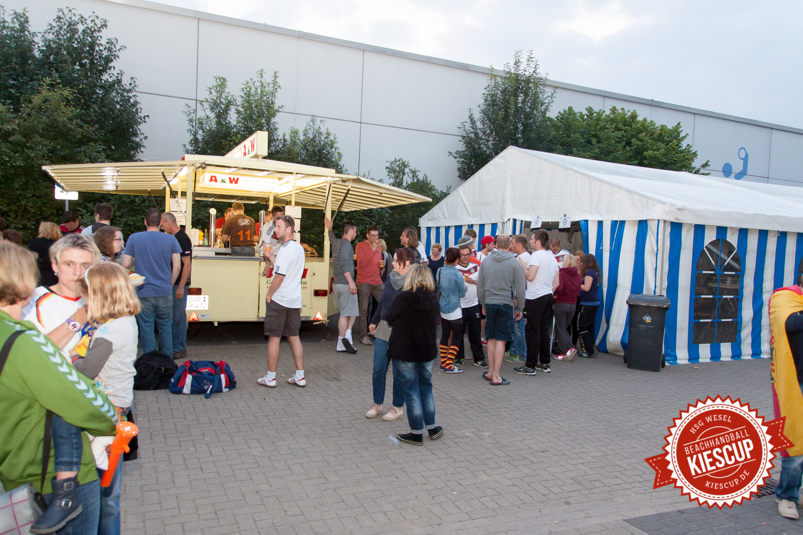 Beachhandball Senioren-Turnier Wesel Kiescup 2014