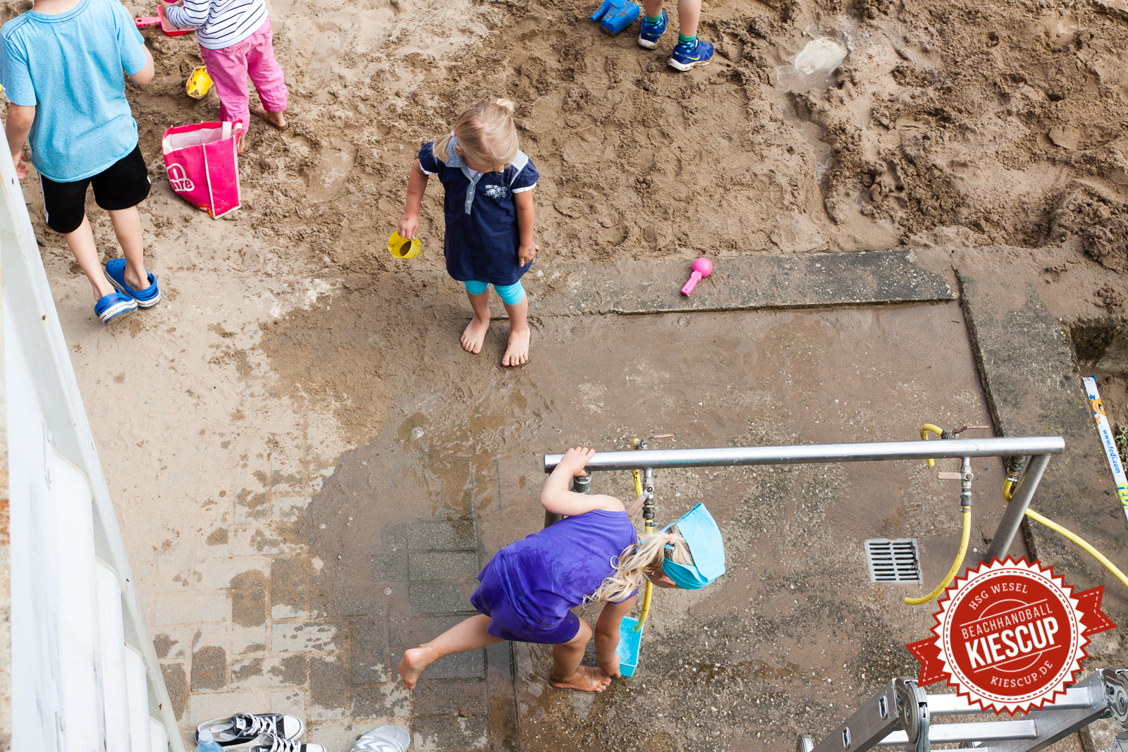 Beachhandball Senioren-Turnier Wesel Kiescup 2014