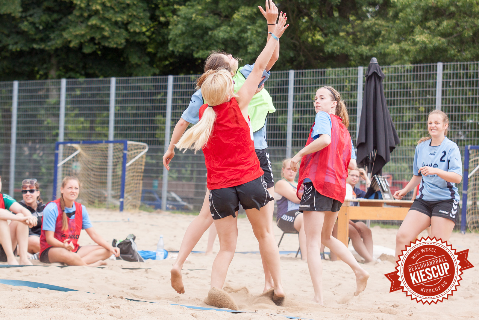 Beachhandball Senioren-Turnier Wesel Kiescup 2014