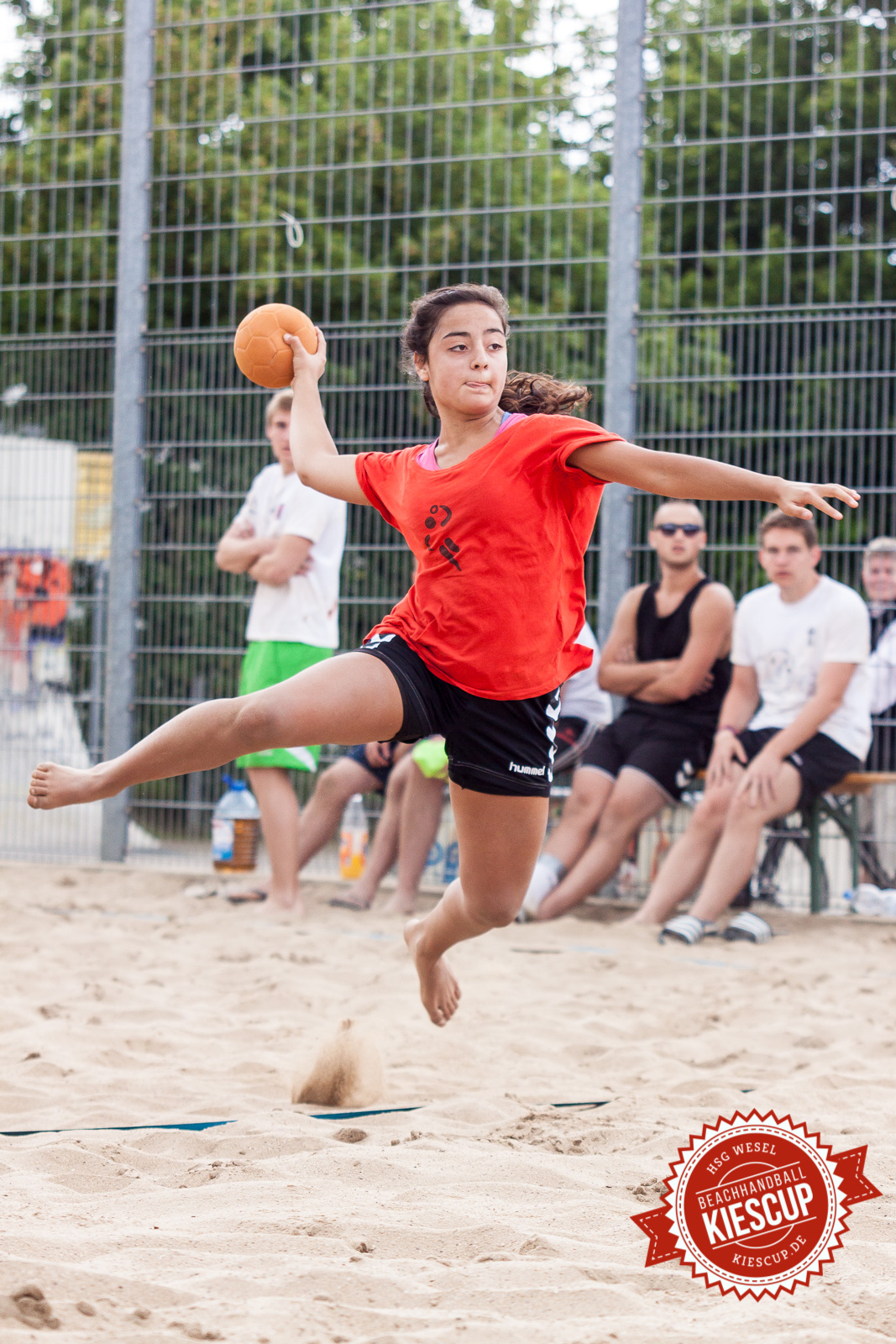 Beachhandball Senioren-Turnier Wesel Kiescup 2014